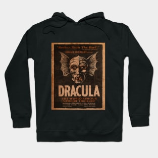 Dracula Retro Vampire Poster Hoodie